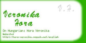 veronika hora business card